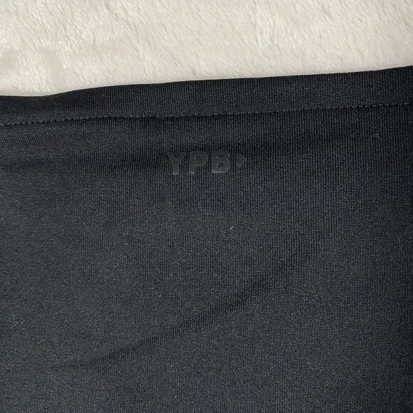 Abercrombie & Fitch YPB PowerSoft Black Muscle Tank Rouched Sides Women's XXL - Picture 7 of 9